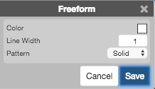 Freeform options