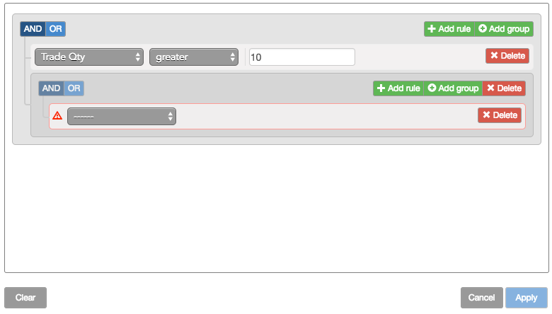 Options Electronic Eye Filter group