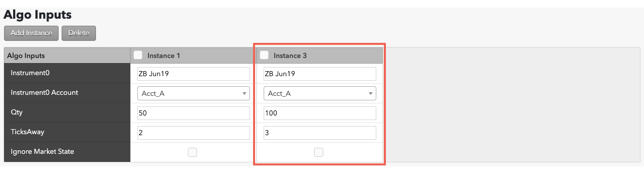 Add image with values in new instance