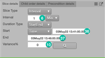 TT Time Duration